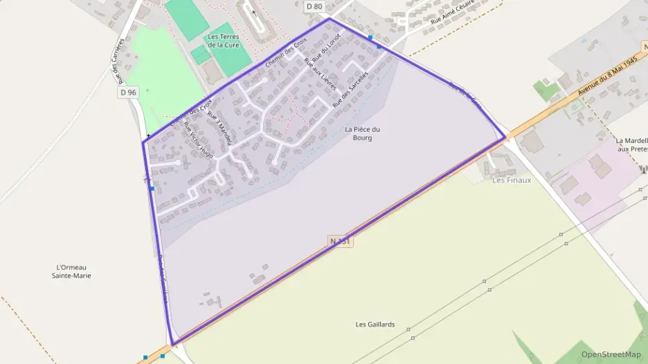 Maison 88 m² quatre pièces à vendre à Montierchaume