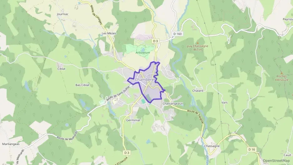 Maison 88 m² cinq pièces à vendre à Chamberet Maison 88 m² cinq pièces à vendre à Chamberet