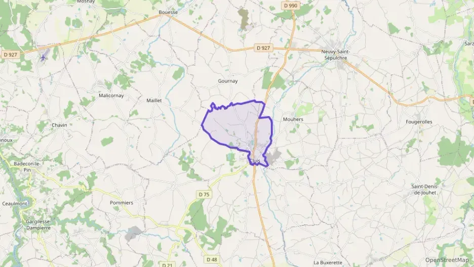 Maison 32 m² deux pieces à vendre à Cluis