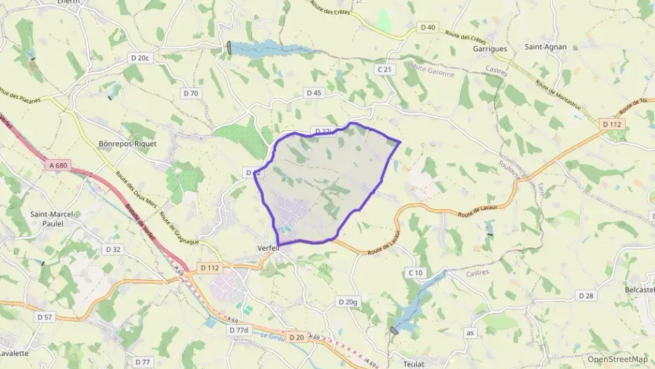 Maison 102 m² quatre pièces à vendre à Verfeil Maison 102 m² quatre pièces à vendre à Verfeil