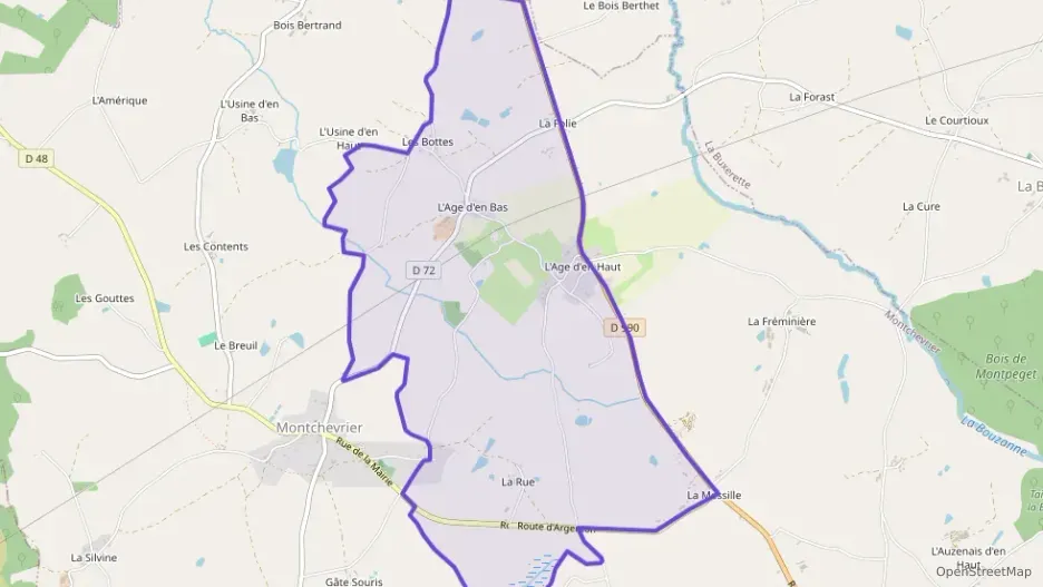 Maison 136 m² cinq pièces à vendre à Montchevrier Maison 136 m² cinq pièces à vendre à Montchevrier