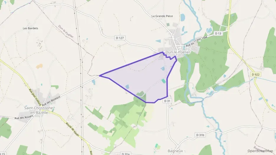 Maison 129 m² cinq pièces à vendre à Dun-le-Poëlier