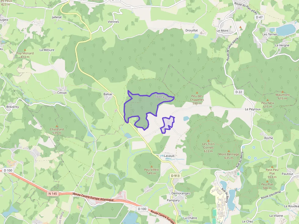 Maison 90 m² trois pièces à vendre à Saint-Vaury