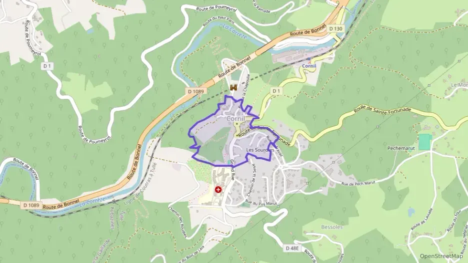 Maison 75 m² quatre pièces à vendre à Cornil Maison 75 m² quatre pièces à vendre à Cornil