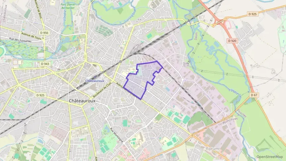 Maison 105 m² cinq pièces à vendre à Châteauroux