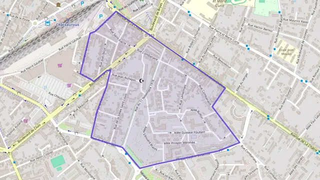 Maison 74 m² quatre pièces à vendre à Châteauroux