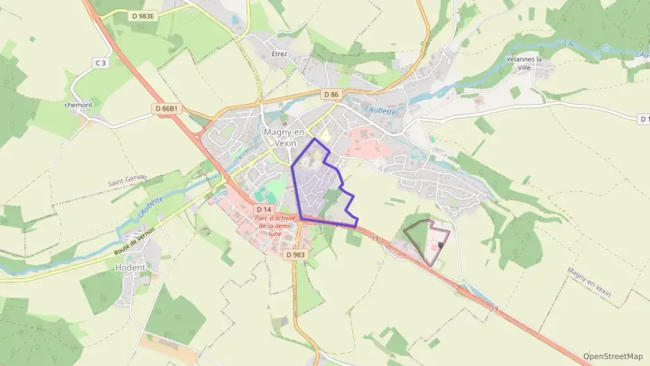 Maison 126 m² sept pièces à vendre à Magny-en-Vexin Maison 126 m² sept pièces à vendre à Magny-en-Vexin