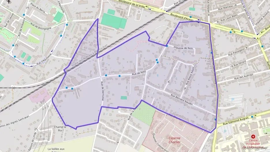 Maison 86 m² quatre pièces à vendre à Châteauroux