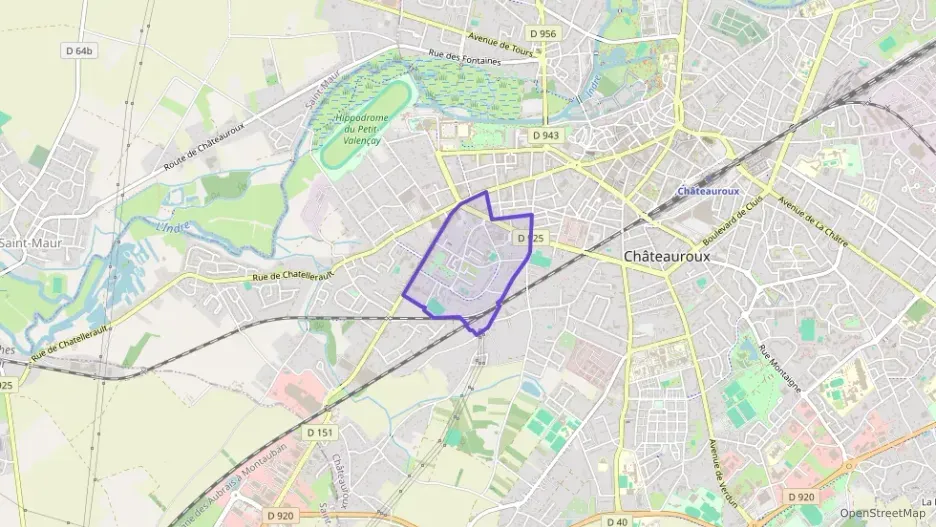 Maison 80 m² quatre pièces à vendre à Châteauroux