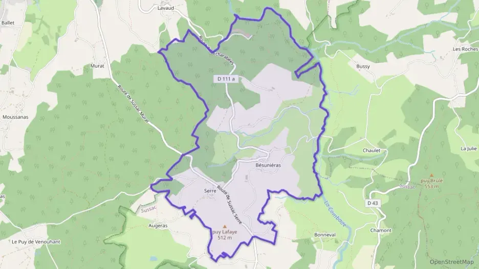 Maison 95 m² quatre pièces à vendre à Châteauneuf-la-Forêt