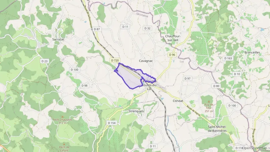 Maison 56 m² deux pieces à vendre à Le Vignon-en-Quercy