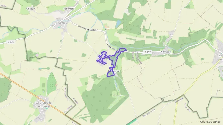 Maison 111 m² quatre pièces à vendre à Parnes Maison 111 m² quatre pièces à vendre à Parnes