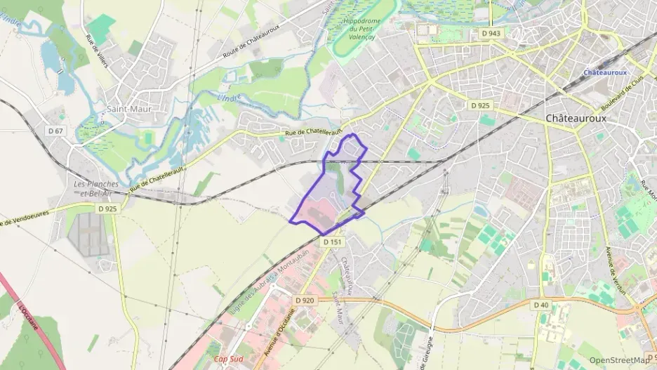 Maison 78 m² trois pièces à vendre à Châteauroux