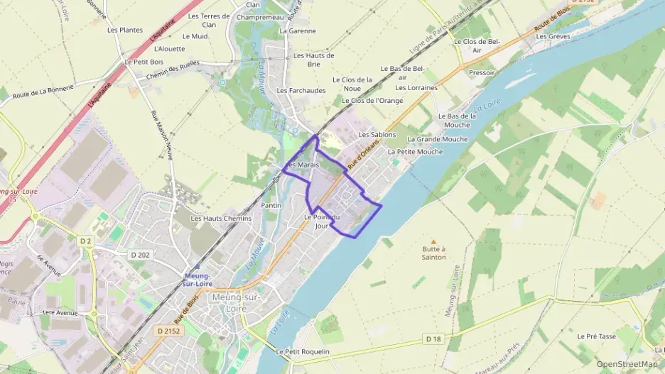 Maison 64 m² trois pièces à vendre à Meung-sur-Loire