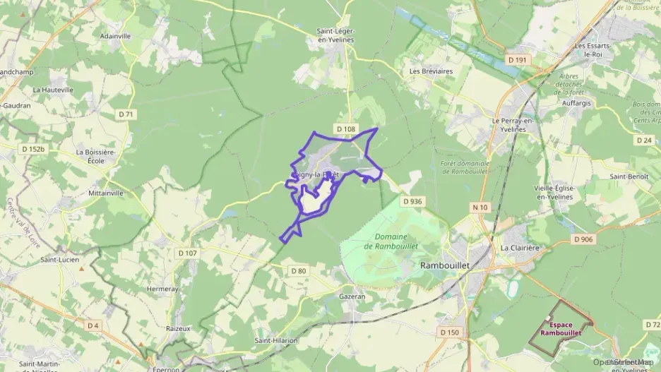 Maison 130 m² six pièces à vendre à Poigny-la-Forêt Maison 130 m² six pièces à vendre à Poigny-la-Forêt