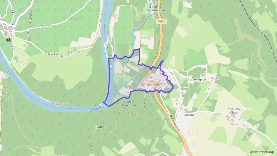 Maison 62 m² trois pièces à vendre à Montvalent