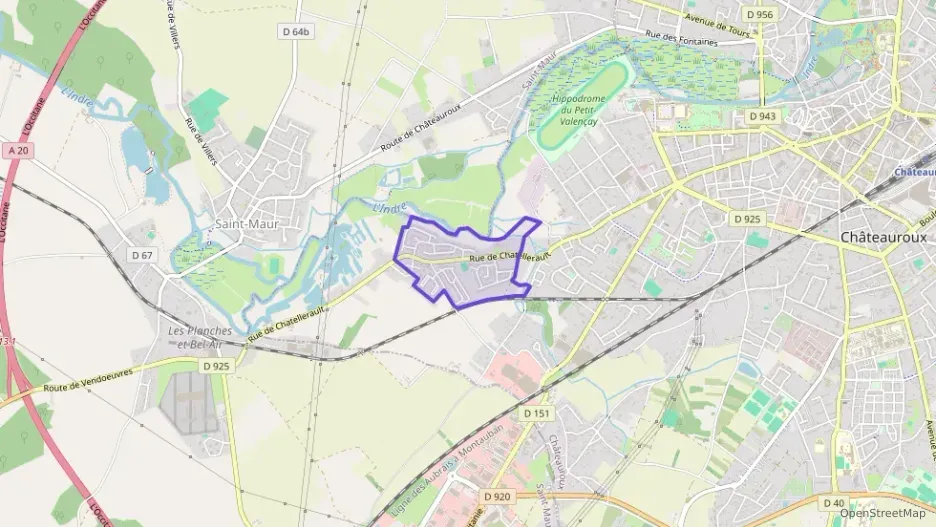 Maison 75 m² quatre pièces à vendre à Châteauroux