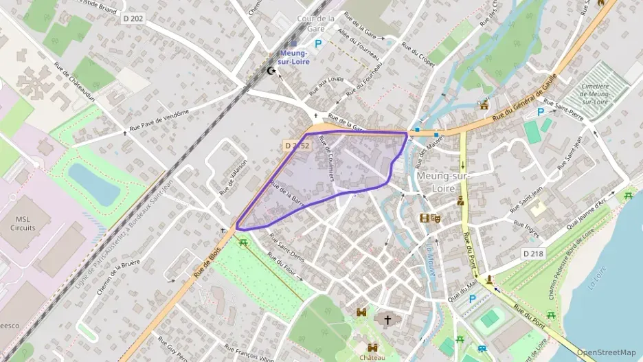 Maison 48 m² trois pièces à vendre à Meung-sur-Loire Maison 48 m² trois pièces à vendre à Meung-sur-Loire