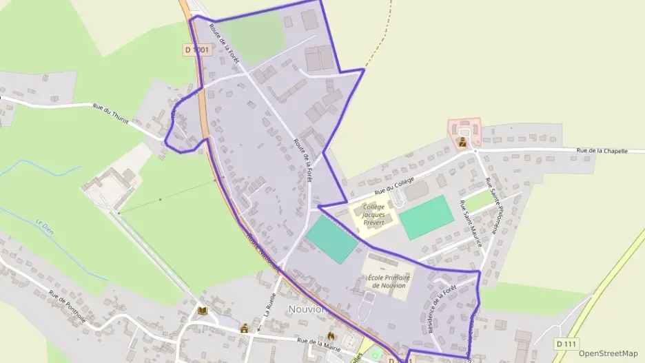 Maison 87 m² six pièces à vendre à Nouvion Maison 87 m² six pièces à vendre à Nouvion