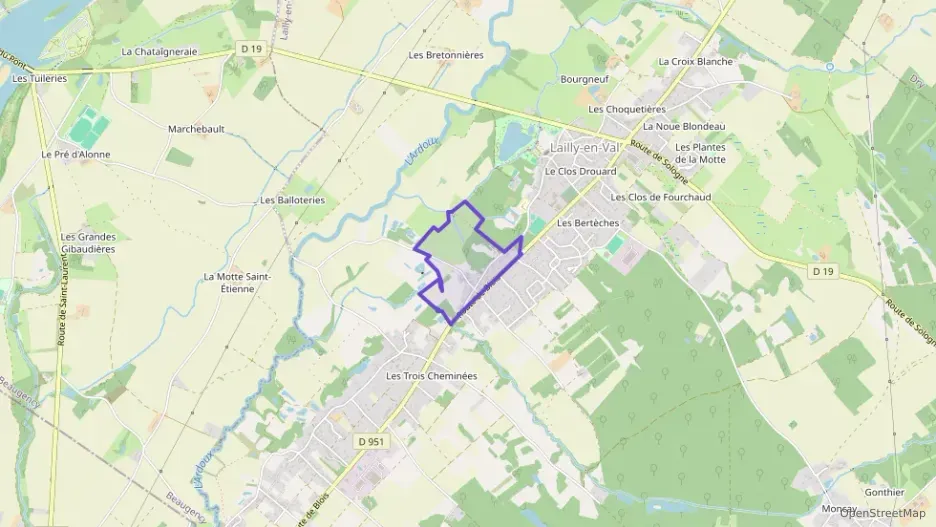 Maison 97 m² cinq pièces à vendre à Lailly-en-Val Maison 97 m² cinq pièces à vendre à Lailly-en-Val