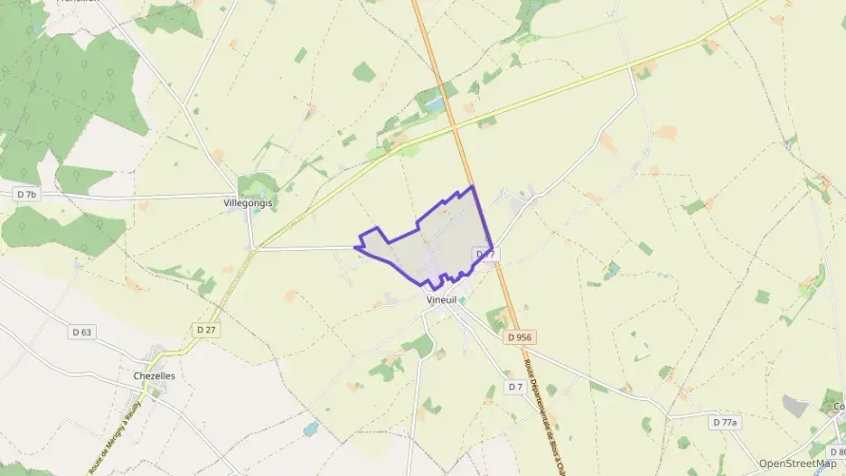 Maison 96 m² quatre pièces à vendre à Vineuil Maison 96 m² quatre pièces à vendre à Vineuil