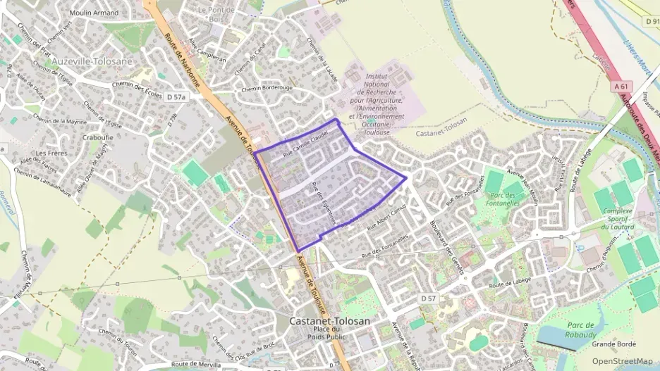 Maison 82 m² quatre pièces à vendre à Castanet-Tolosan
