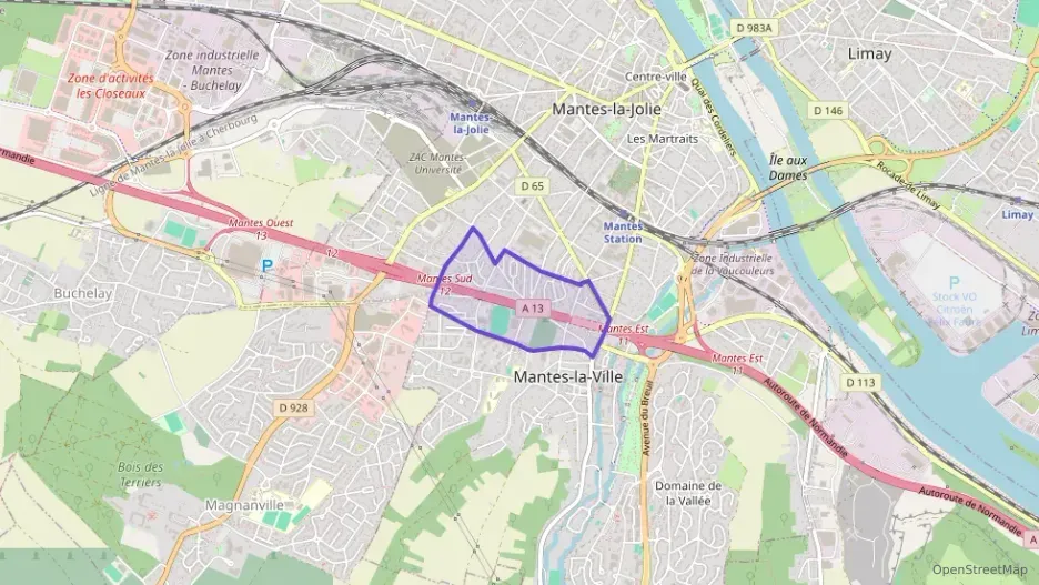 Maison 65 m² quatre pièces à vendre à Mantes-la-Ville