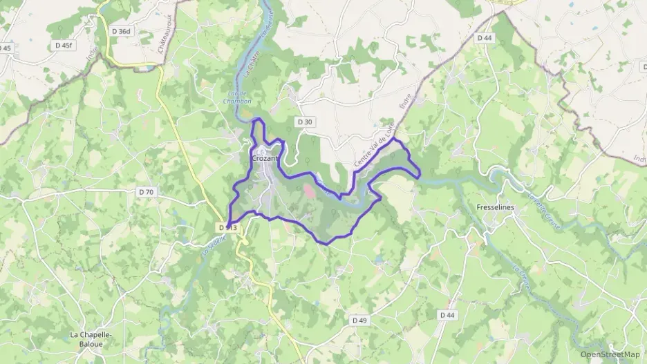 Maison 130 m² trois pièces à vendre à Crozant