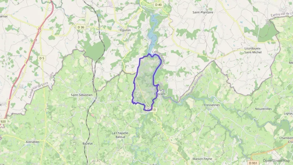 Maison 130 m² quatre pièces à vendre à Crozant