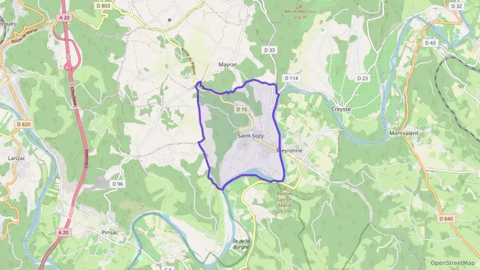 Maison 66 m² quatre pièces à vendre à Saint-Sozy