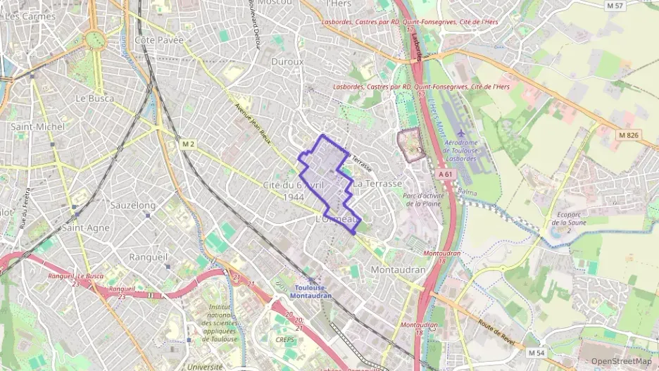 Maison 62 m² trois pièces à vendre à Toulouse