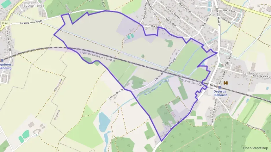 Maison 85 m² quatre pièces à vendre à Orgerus