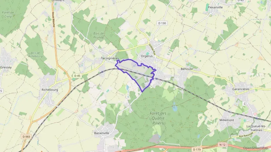 Maison 85 m² quatre pièces à vendre à Orgerus