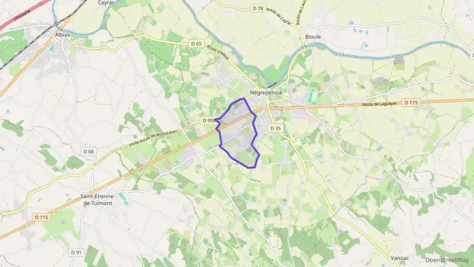 Maison 90 m² quatre pièces à vendre à Nègrepelisse