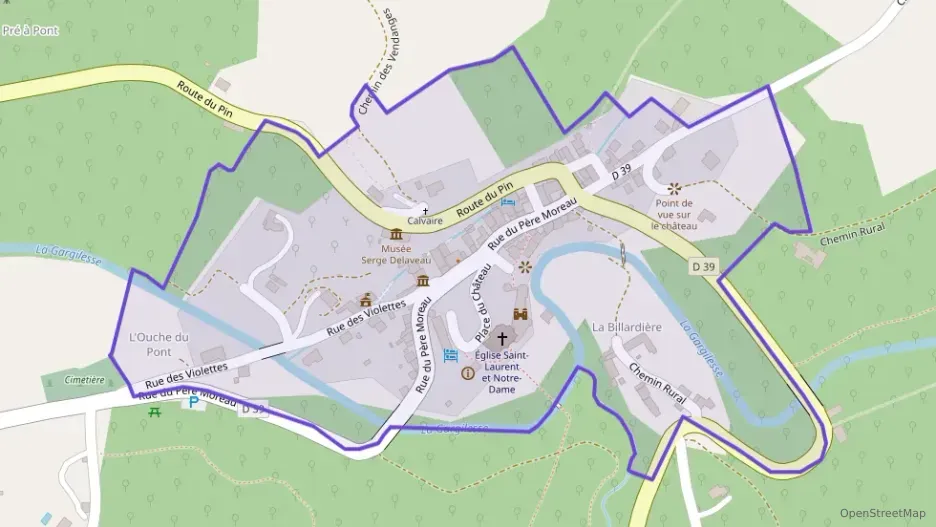 Maison 53 m² quatre pièces à vendre à Gargilesse-Dampierre Maison 53 m² quatre pièces à vendre à Gargilesse-Dampierre