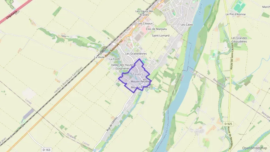 Maison 85 m² quatre pièces à vendre à Tavers Maison 85 m² quatre pièces à vendre à Tavers