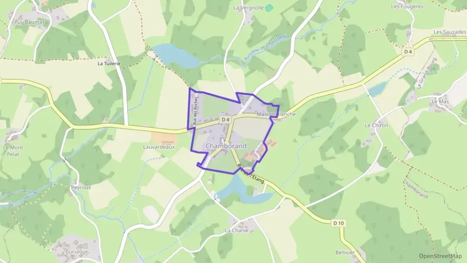 Maison 48 m² trois pièces à vendre à Chamborand