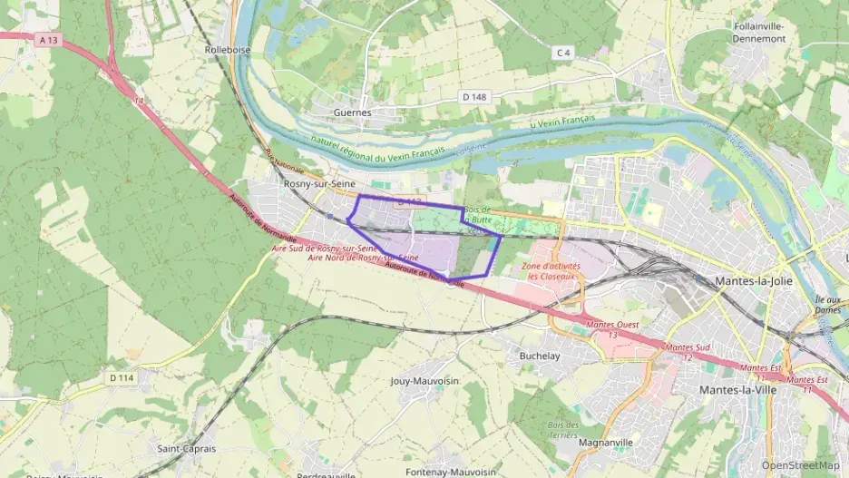 Maison 93 m² cinq pièces à vendre à Rosny-sur-Seine Maison 93 m² cinq pièces à vendre à Rosny-sur-Seine