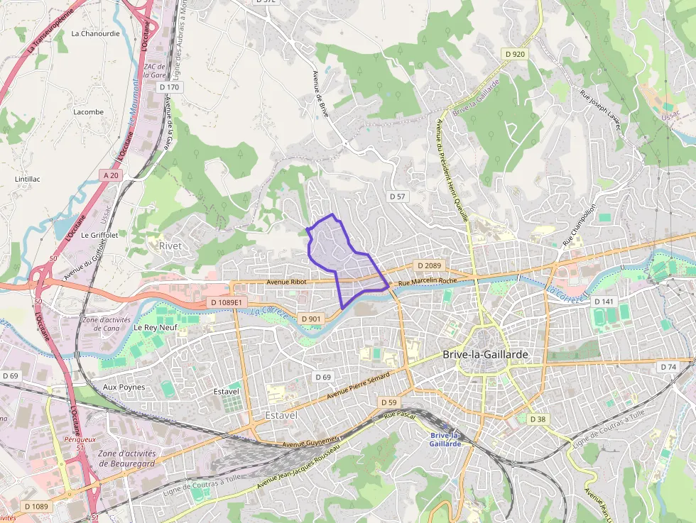 Maison 90 m² trois pièces à vendre à Brive-la-Gaillarde