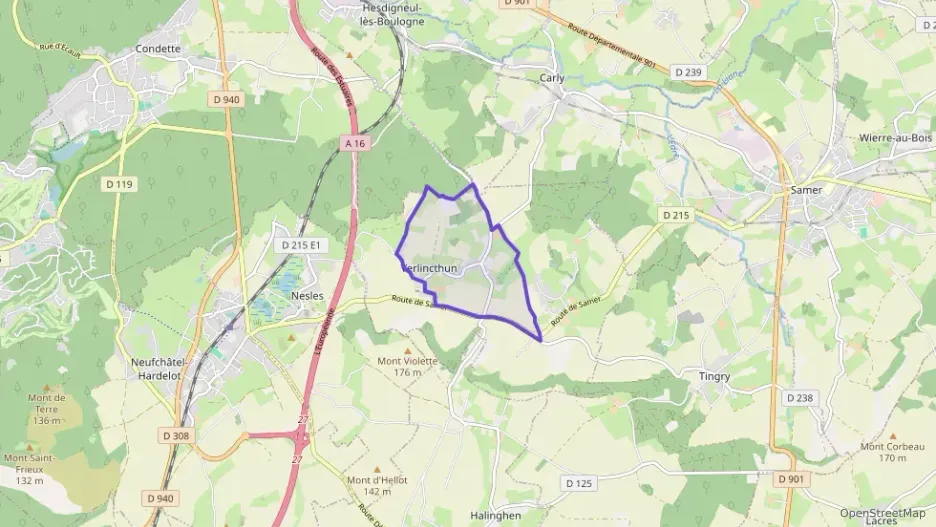 Maison 104 m² cinq pièces à vendre à Verlincthun