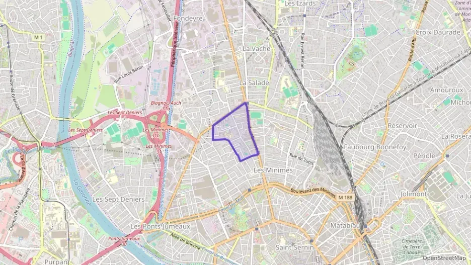 Maison 140 m² six pièces à vendre à Toulouse