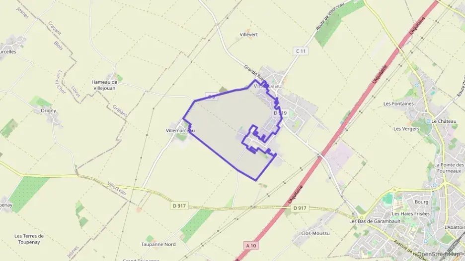 Maison 92 m² cinq pièces à vendre à Villorceau