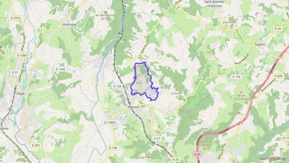 Maison 99 m² six pièces à vendre à Allassac