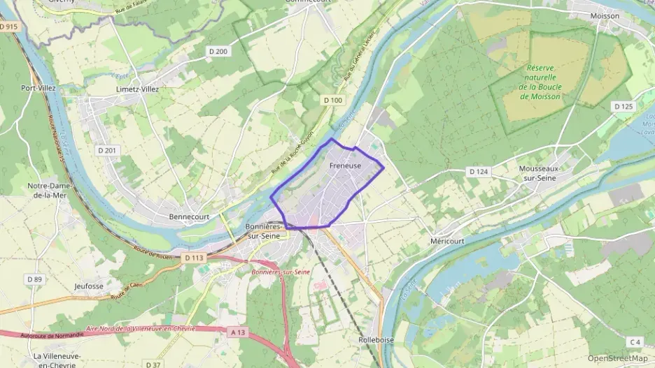 Maison 108 m² quatre pièces à vendre à Freneuse