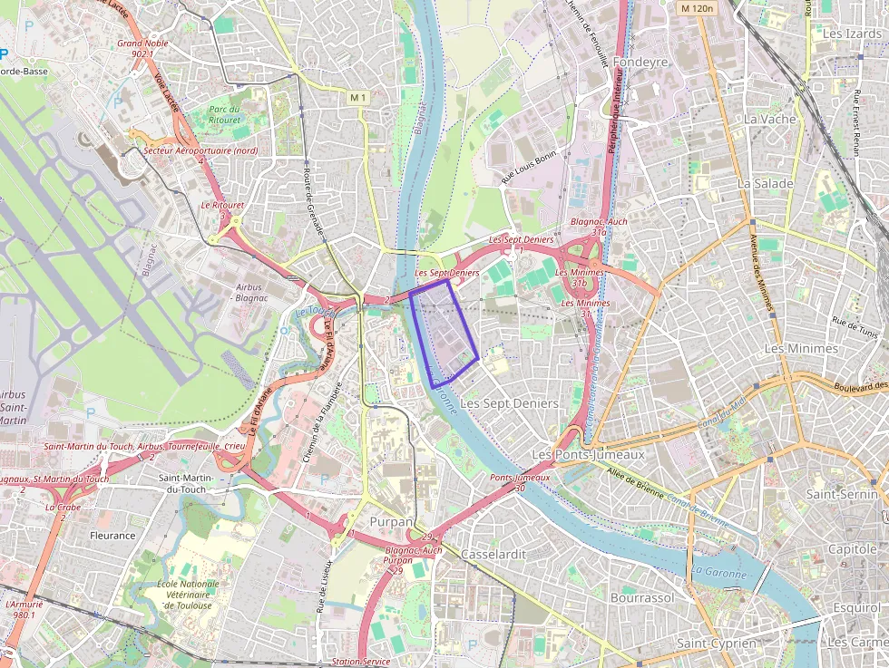 Maison 109 m² quatre pièces à vendre à Toulouse