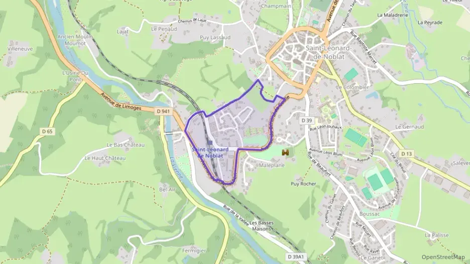 Maison 70 m² trois pièces à vendre à Saint-Léonard-de-Noblat