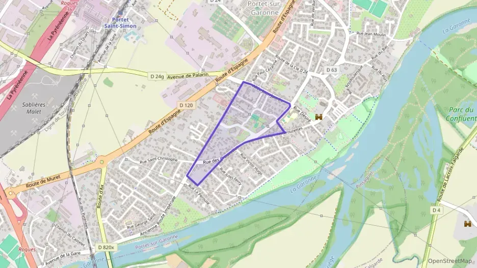 Maison 95 m² quatre pièces à vendre à Portet-sur-Garonne Maison 95 m² quatre pièces à vendre à Portet-sur-Garonne