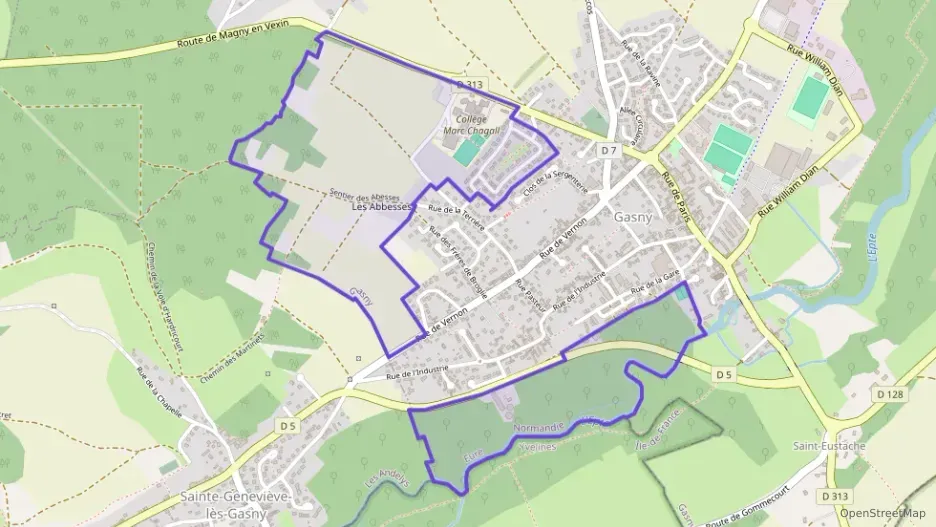 Maison 100 m² cinq pièces à vendre à Gasny