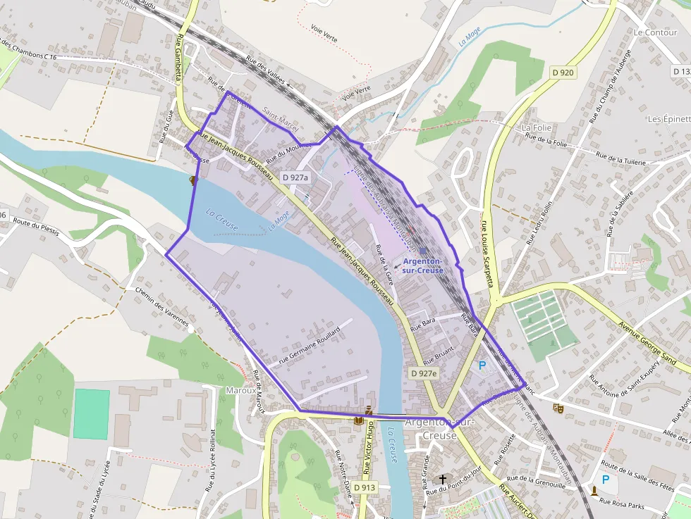 Maison 137 m² quatre pièces à vendre à Argenton-sur-Creuse