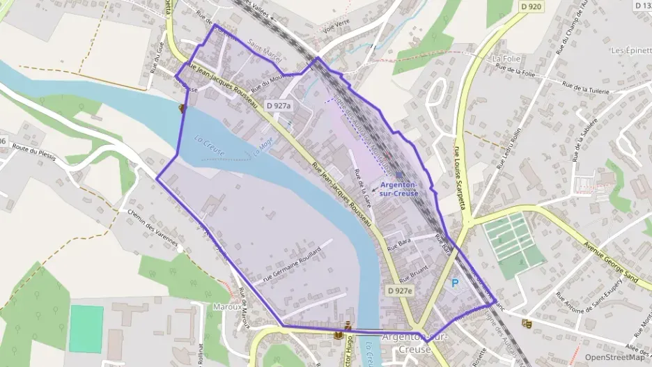 Maison 137 m² quatre pièces à vendre à Argenton-sur-Creuse Maison 137 m² quatre pièces à vendre à Argenton-sur-Creuse